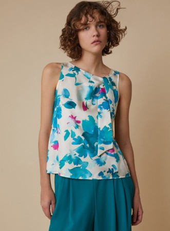 AURELIA - TOP STAMPA FIORE...