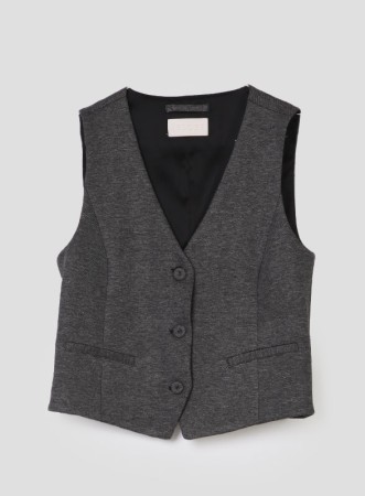 GILET - GILET NERO SALE E...