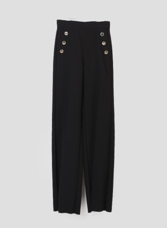 NEREO - PANTALONE NERO -...