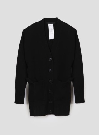 GRAMMO - CARDIGAN NERO -...