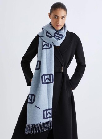 AGEVOLE - STOLA AZZURRO E...