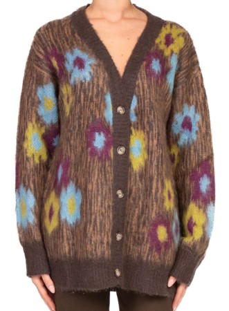 CARDIGAN MACULA E FIORI...