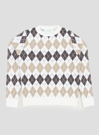 MAGLIA PANNA ORO E MORO - KAOS