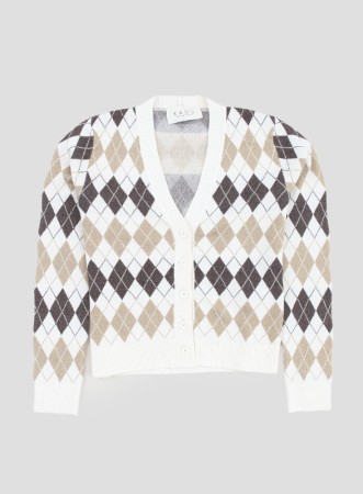 MAGLIA PANNA ORO E MORO - KAOS