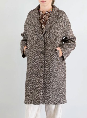 CAPPOTTO MIDI MELANGE -...