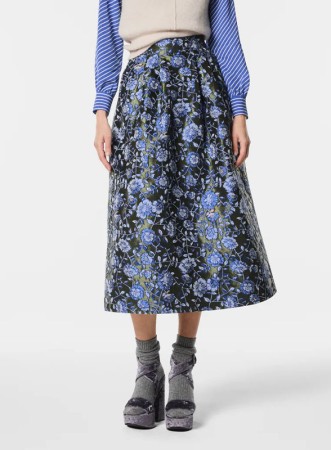 GONNA MIDI PIEGHE TESSUTO...