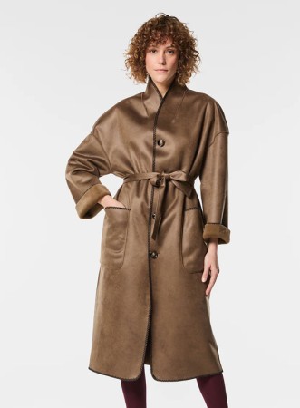 CAPPOTTO LUNGO TESSUTO...