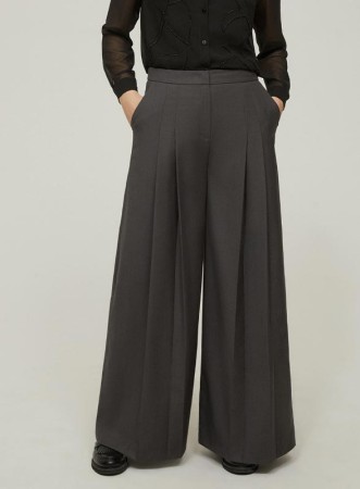 ITTITA - PANTALONE GRIGIO -...