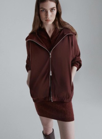 DONNA - GIACCONE BORDEAUX -...