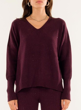 MAGLIA MELANZANA - KONTATTO