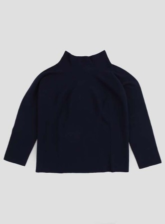 MAGLIA COLLO CRATERE BLU -...