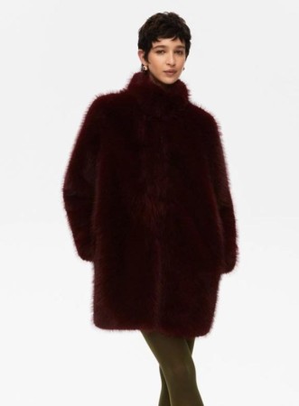 OBLIGE - PELLICCIA BORDEAUX...