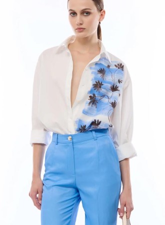 FLAME - CAMICIA AZZURRA -...