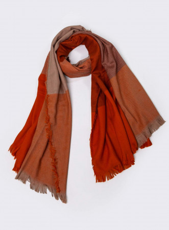 Stola donna coccio e...