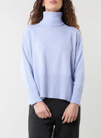 DOOLCEVITA SPACCHI AZZURRO