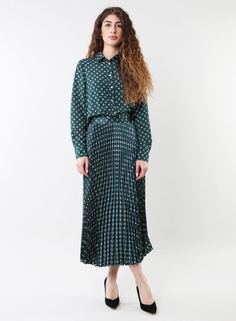 NIRVANA-CAMICIA VERDE CON...