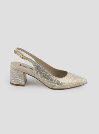 ZAPATO SALON METALIZADO...