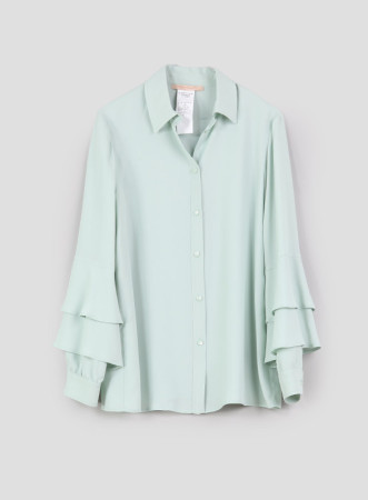 KLAUS - CAMICIA VERDE ACQUA...