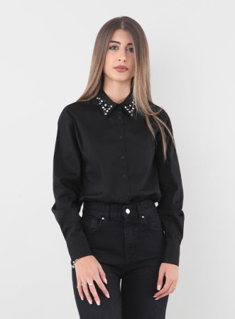 C/O CAMICIA DONNA NERA - KAOS