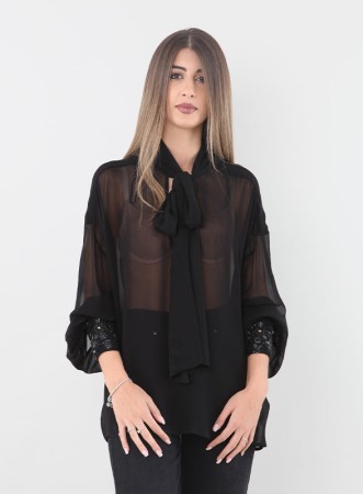 ARLETTE - CAMICIA NERA -...