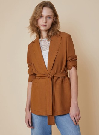 ALEGGIO - GIACCA TABACCO -...